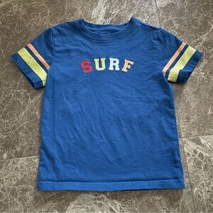 Boys Blue Surf Graphic T-Shirt